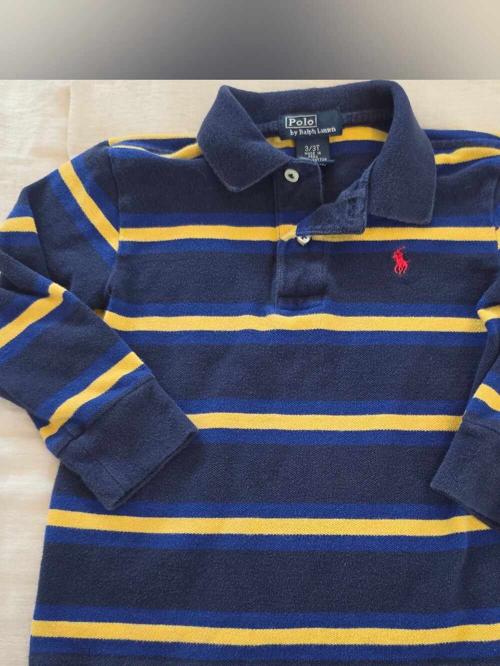 Polo Ralph Lauren Long Sleeve Boys Striped Shirt 3T